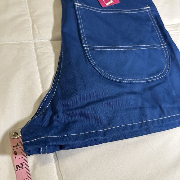 Vintage Deadstock Washington Dee Cee Overall Shorts Blue Size 9 Made in USA - Picture 12 of 12